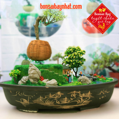 Bon sai bay- Nước non hội tụ 7